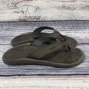 OluKai Men's Brown Sandals